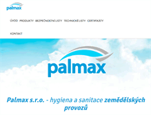 Tablet Screenshot of palmax.info
